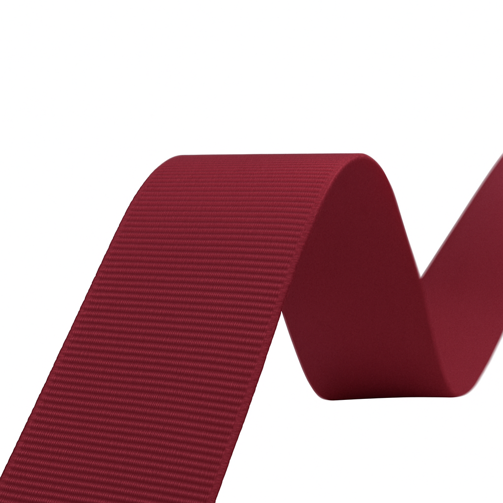Bordeaux Grosgrain Ribbon GR 0010 – Sizes from 3 mm to 70 mm