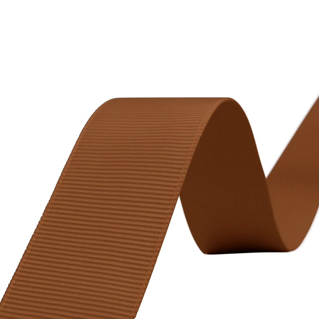 Brown Grosgrain Ribbon GR 0018 – Sizes from 3 mm to 70 mm