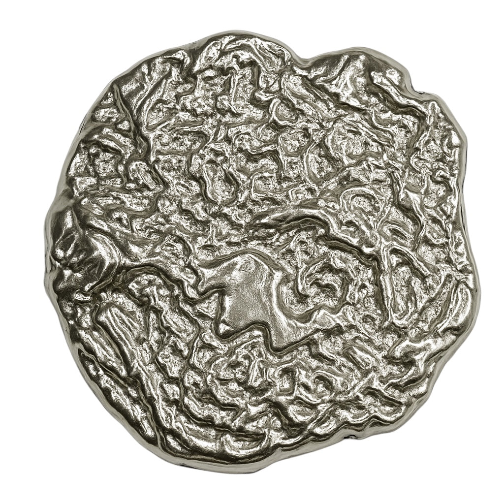 Silver Metal Shank Button ME 2292 Exclusive