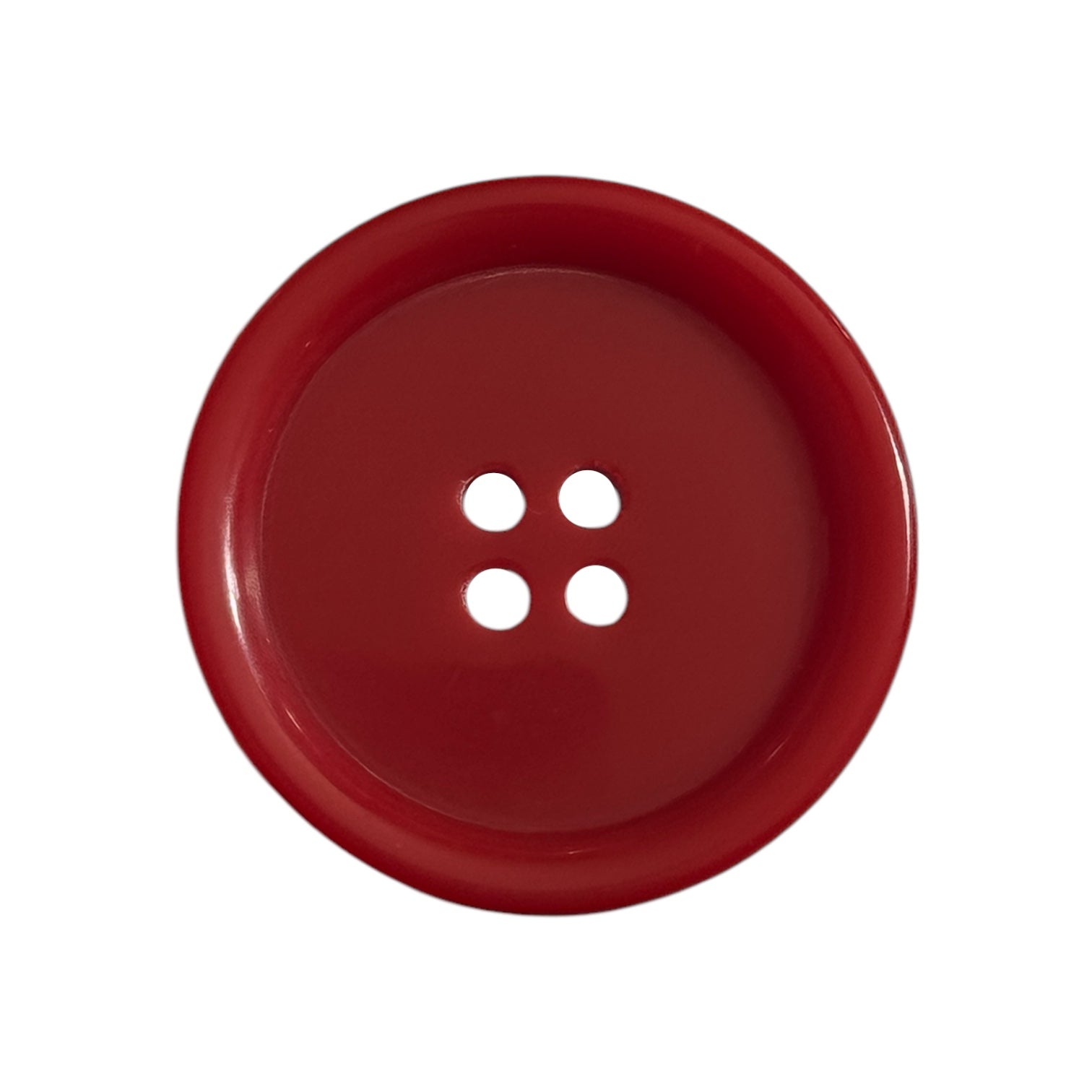 Red Polyester Button PB 0004 – 4 Holes