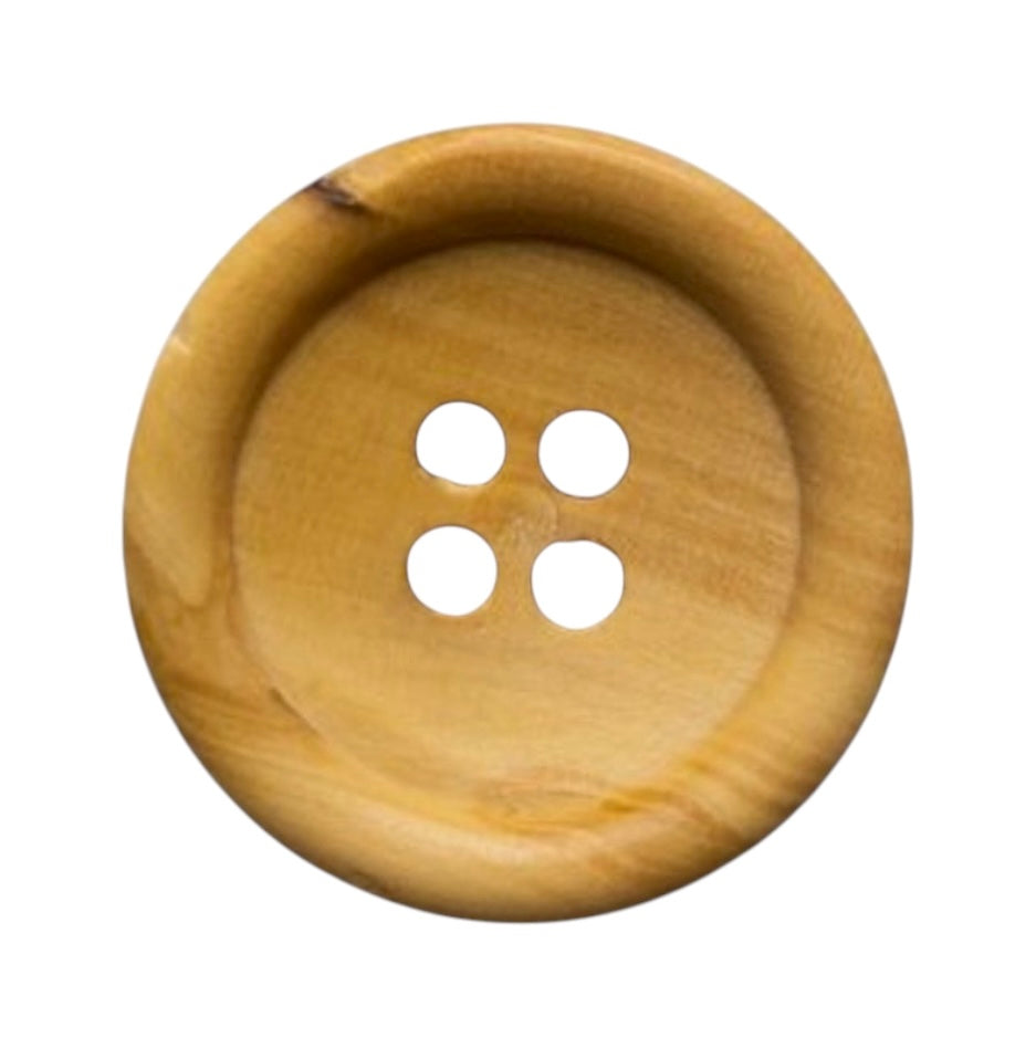 Natural Wood Button PB 9001 – 4 Holes