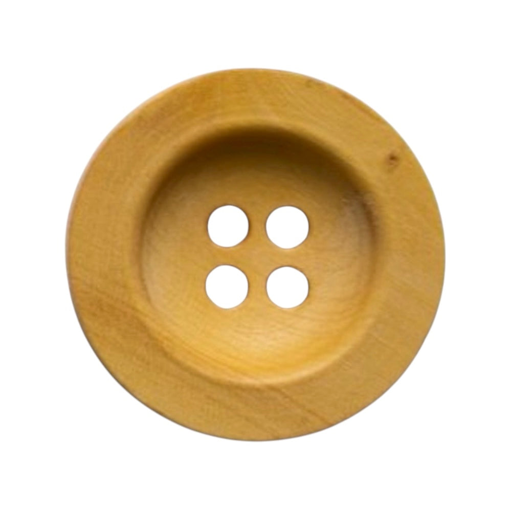 Natural Wood Button PB 9002 – 4 Holes