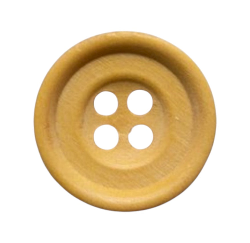 Natural Wood Button PB 9007 – 4 Holes