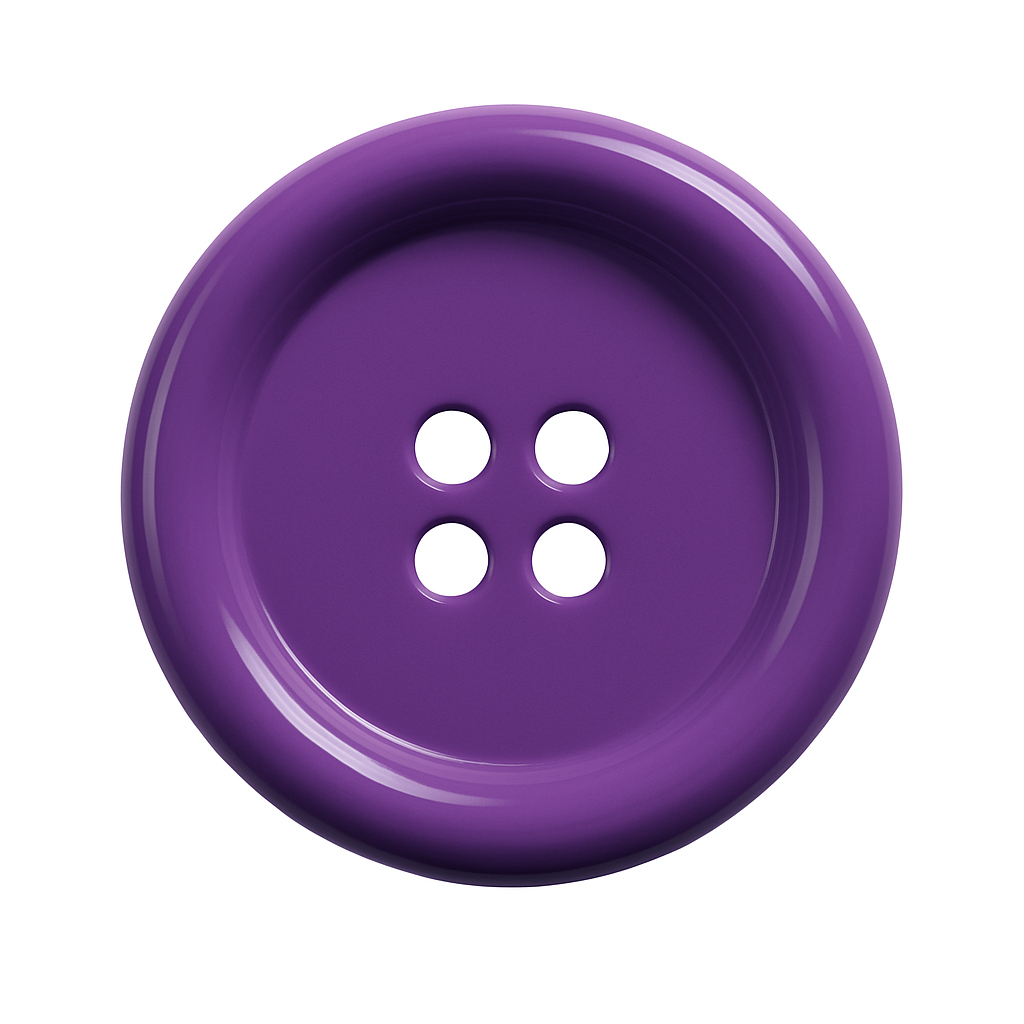 Purple Polyester Button PB 0001 – 4 Holes