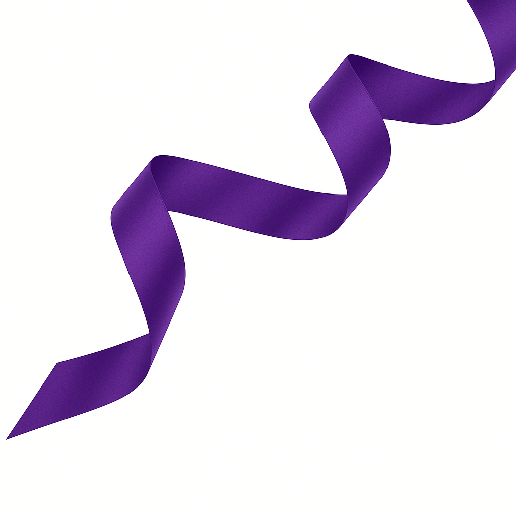 Purple Satin Ribbon SR0014 – Sizes from 3 mm to 70 mm