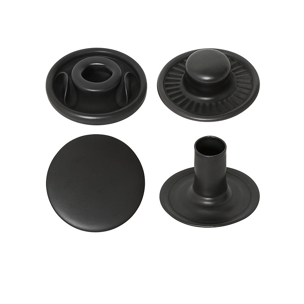 Spring Snap Button Black Oxide – SB 0001