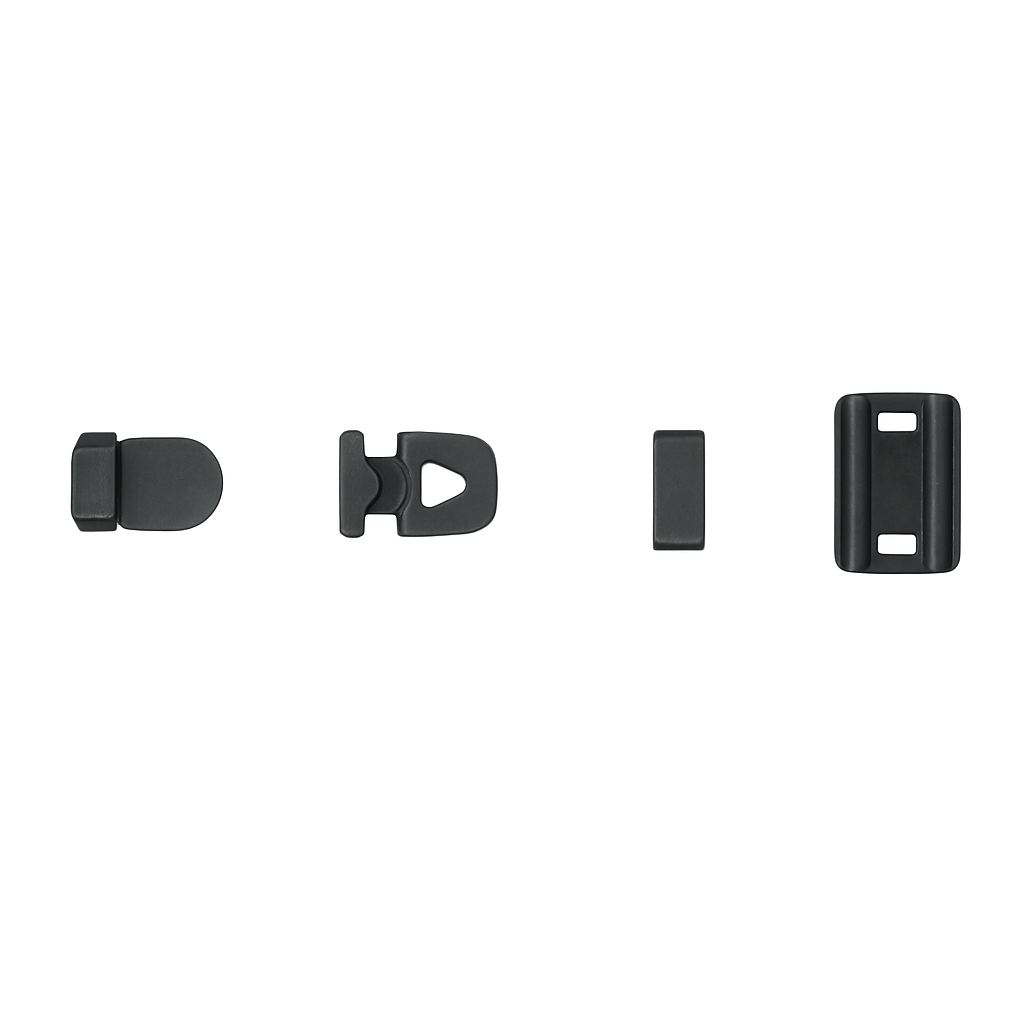 Black Oxide Trouser Hook and Bar Fasteners 8 mm for Women Pants