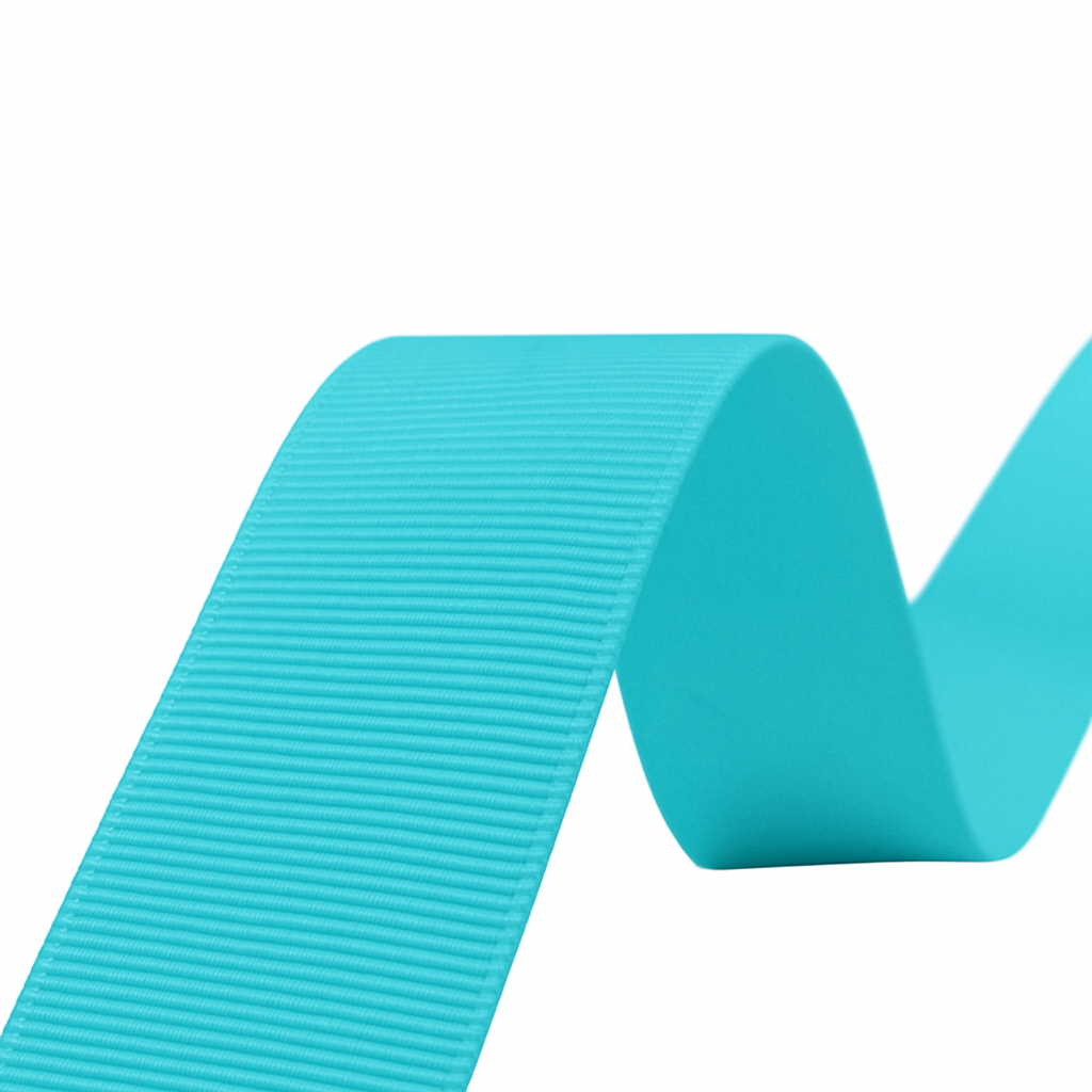Turquoise Grosgrain Ribbon GR 0011 – Sizes from 3 mm to 70 mm